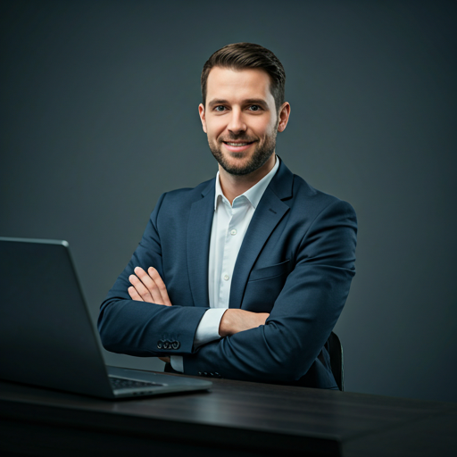 Content writer working on laptop with SEO tools on screen